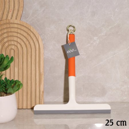 قشاطة مجلى 25سم بلاستك ملون ECO يد طويل EL84/6 =ط55