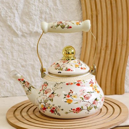 براد شاي 1.5لتر زينكو بيج مرسم ورد ملون EL135/21 =ك6