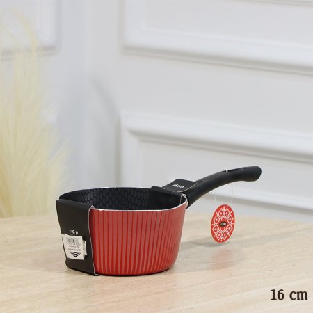 كسرولة بوز SENSTAN احمر 16سم وجه اسود خلية نحل EL55/18 =رم3