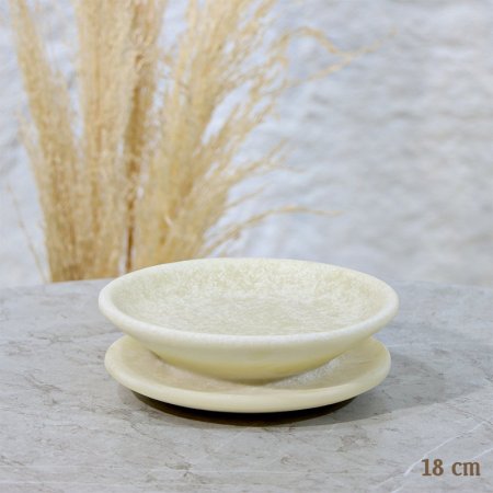 صحن مدور 18سم ريزن بيج خصر حلقات EL156/30 =رم1