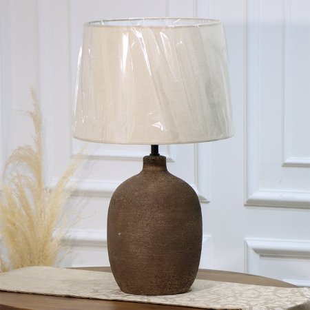 سهارة شكل فازة قاعدة جبص بني شكل فازة شيد بيج EL34/5 =ط58