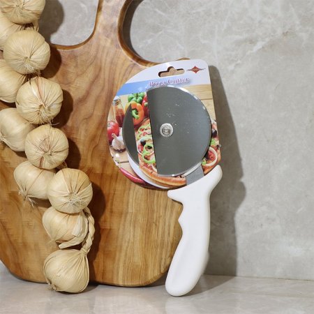 عجل بيتزا ستانلس ستيل كبير يد بلاستك ملون EL19/2 =ط57