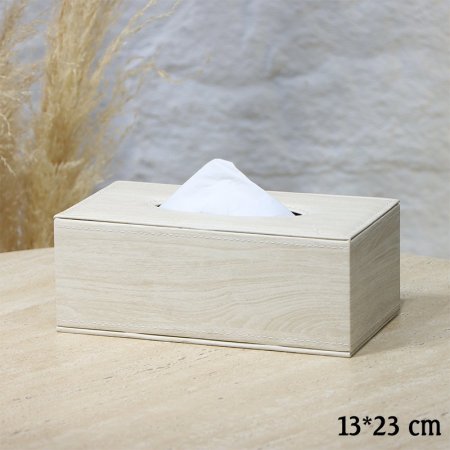 بكيت محارم مستطيل 23*13سم وجه جلد ملون EL73/1 =ط57