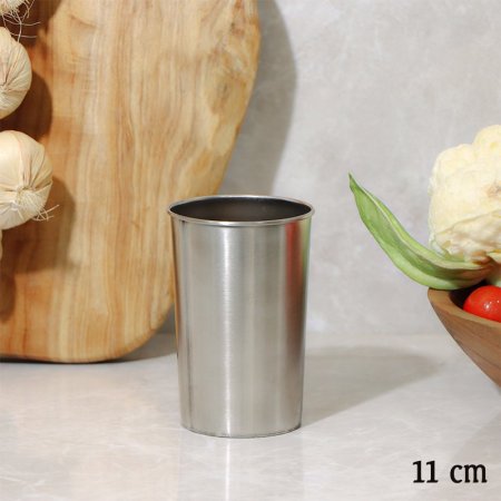 كاسة مدور 11سم ستانلس ستيل EL22/9 =ط57