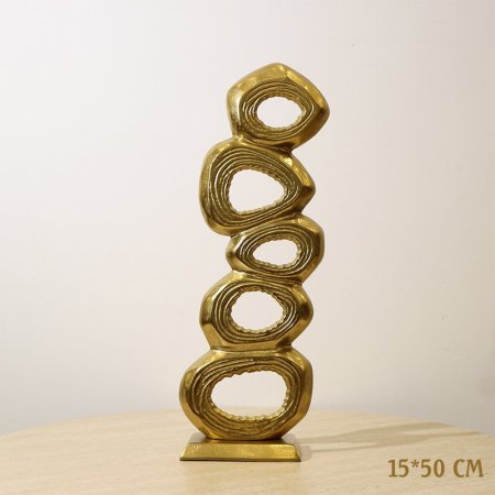 تحفة 5 حلقات 50*15سم 8239185 نحاس هندي %ه10