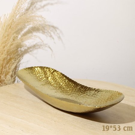 جاط فواكة جور بيضاوي 53*19سم 8239221 وجه مشرف نحاس هندي %ه10