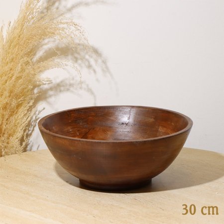 جاط فواكة جور مدور 30سم 8239245 خشب هندي %ه10