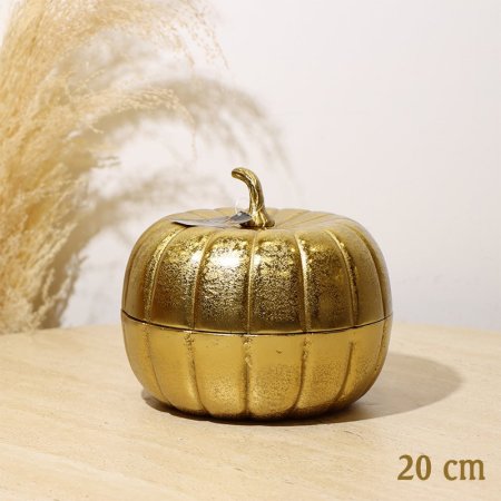 مضيفة مدور 20سم شكل يقطين 8239247 نحاس هندي %ه10